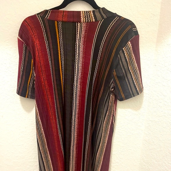 🌸 Boho Chic Multicolor Midi Dress | Effortless Fall Vibes 🍂 - Picture 2 of 6